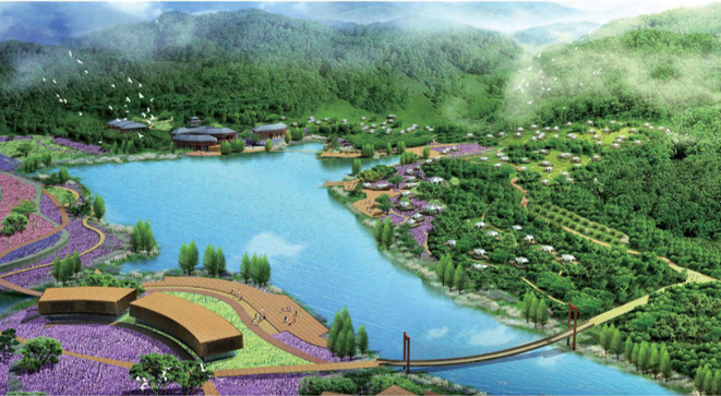 梁王山現代農業公園核心區