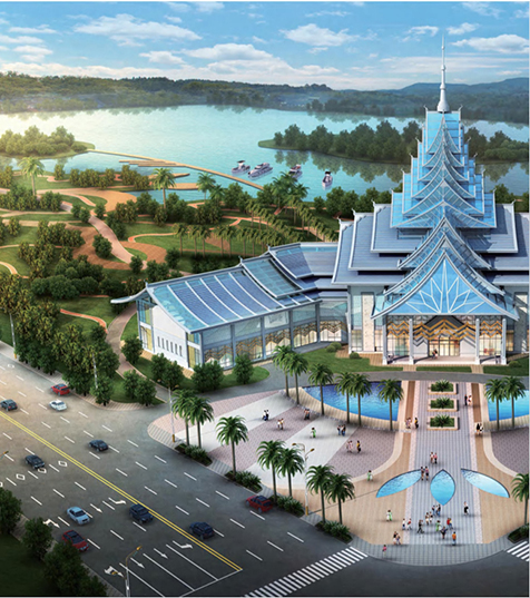 瑞麗市試驗區城市綜合展覽館中心1