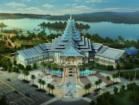 瑞麗市試驗區城市綜合展覽館中心